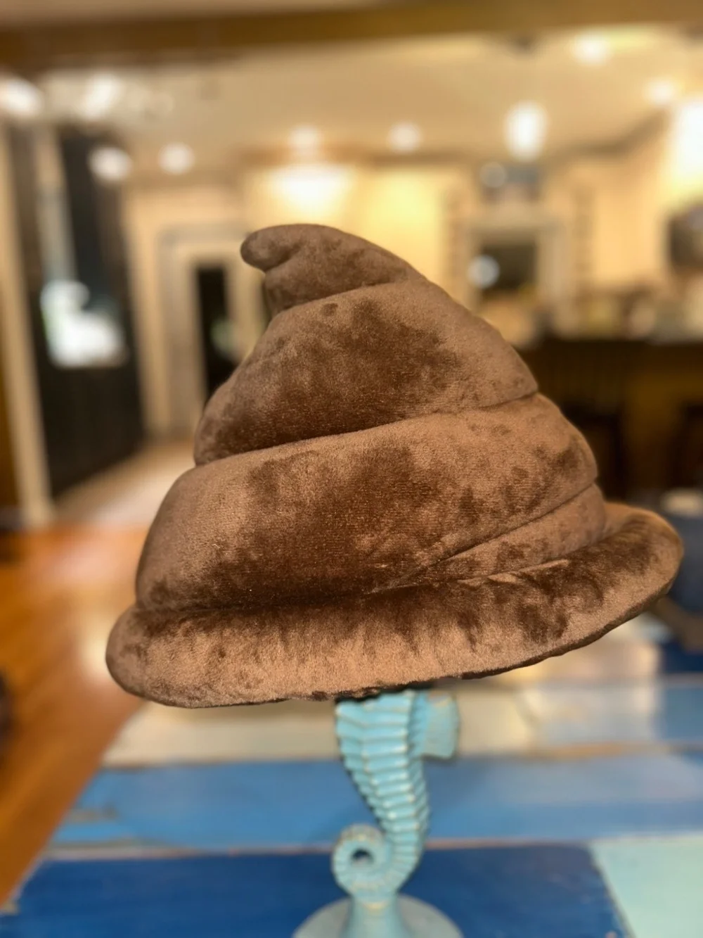 Novelty Sh*t Head Hat/Costume